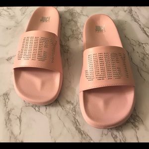 Juicy couture slides